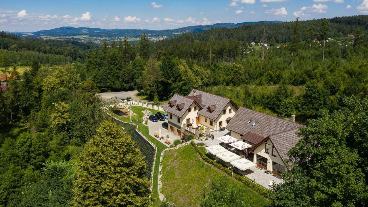 Hotel Penzion Na kraji lesa Valašské Meziříčí Exteriér fotografie