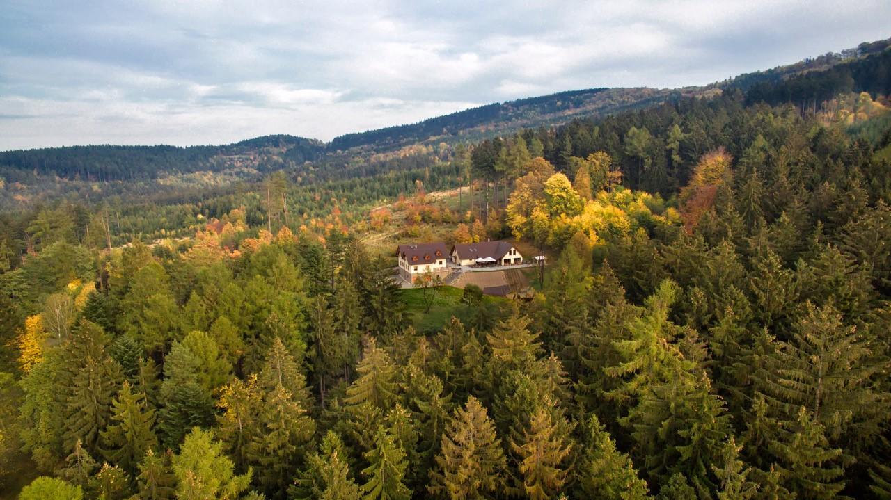 Hotel Penzion Na kraji lesa Valašské Meziříčí Exteriér fotografie